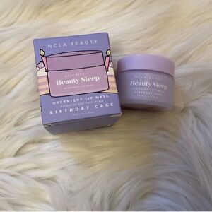 NCLA Beauty Beauty Sleep Overnight Lip Mask: Birthday cake